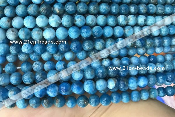 CAP589 15.5 inches 8mm round apatite gemstone beads