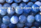 CAP593 15.5 inches 6mm faceted round apatite gemstone beads