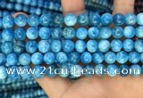 CAP607 15.5 inches 8mm round natural apatite gemstone beads