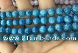 CAP612 15.5 inches 8mm round natural apatite gemstone beads