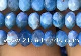 CAP616 15.5 inches 3*5mm faceted rondelle apatite gemstone beads