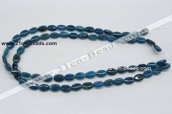 CAP62 15.5 inches 8*12mm oval dyed apatite gemstone beads wholesale