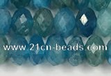 CAP625 15.5 inches 4*6mm faceted rondelle apatite beads