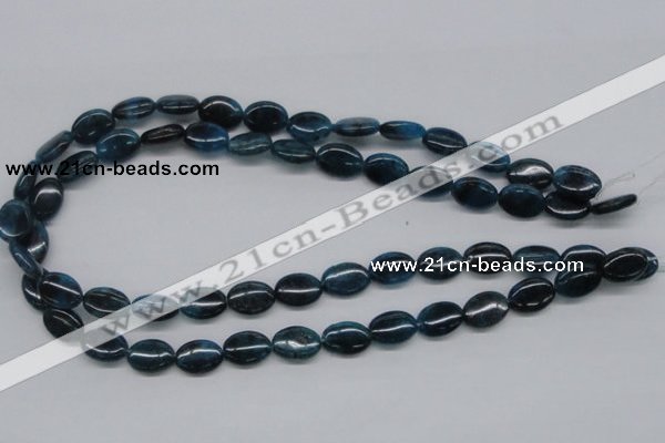 CAP63 15.5 inches 10*14mm oval dyed apatite gemstone beads wholesale