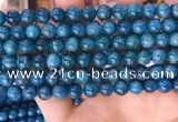 CAP637 15.5 inches 8mm round natural apatite gemstone beads