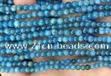CAP650 15.5 inches 4mm round natural apatite beads wholesale
