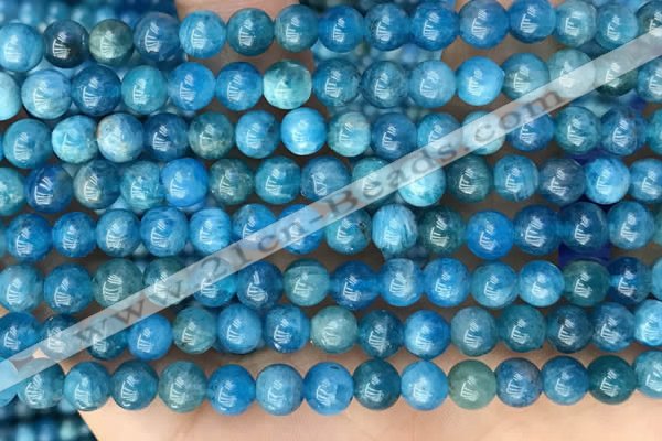 CAP651 15.5 inches 6mm round natural apatite beads wholesale