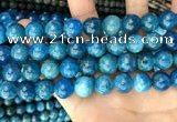 CAP654 15.5 inches 12mm round natural apatite beads wholesale