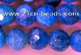 CAP658 15.5 inches 6mm faceted round apatite gemstone beads