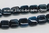 CAP71 15.5 inches 10*10mm square dyed apatite gemstone beads wholesale