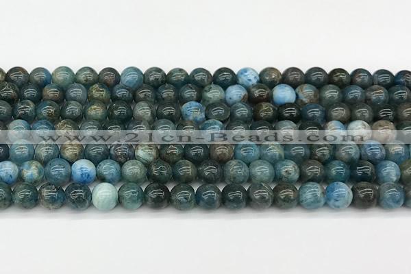 CAP731 15 inches 6mm round apatite gemstone beads