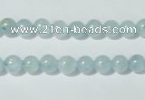 CAQ200 15.5 inches 6mm round natural aquamarine beads wholesale