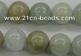 CAQ455 15.5 inches 12mm round aquamarine beads wholesale