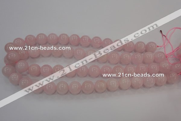 CAQ485 15.5 inches 14mm round natural pink aquamarine beads