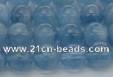 CAQ545 15.5 inches 8mm round AAAA grade natural aquamarine beads