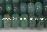 CAQ613 15.5 inches 7*12mm rondelle aquamarine gemstone beads