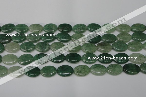 CAQ633 15.5 inches 13*18mm oval aquamarine gemstone beads