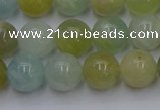 CAQ753 15.5 inches 10mm round aquamarine beads wholesale