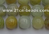 CAQ754 15.5 inches 12mm round aquamarine beads wholesale