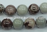CAR05 15.5 inches 12mm round artistic jasper beads wholesale