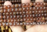 CAR236 15.5 inches 5mm - 5.5mm round natural amber beads wholesale