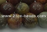 CAR355 15.5 inches 14mm round red artistic jasper beads wholesale