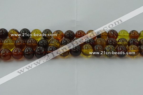 CAR506 15.5 inches 14mm - 15mm round natural amber beads wholesale