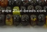 CAR532 15.5 inches 5*8mm rondelle natural amber beads wholesale