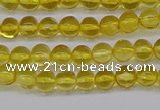 CAR558 15.5 inches 4mm - 4.5mm round natural amber beads wholesale