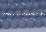 CAS201 15.5 inches 6mm round blue angel skin gemstone beads