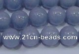 CAS204 15.5 inches 12mm round blue angel skin gemstone beads