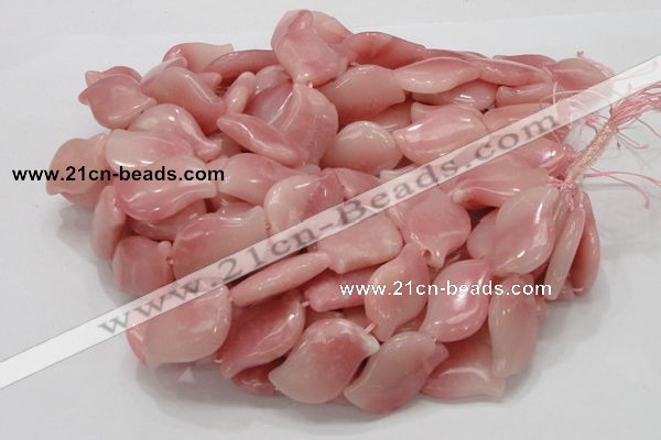 CAS25 15.5 inches 18*30mm marquise pink angel skin gemstone beads