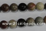 CAT5204 15.5 inches 12mm round aqua terra jasper beads wholesale