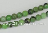 CAU01 6mm round australia chrysoprase gemstone beads Wholesale