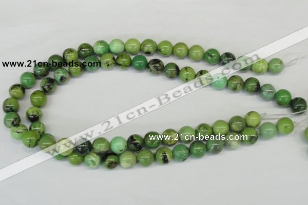 CAU04 round australia chrysoprase 12mm gemstone beads Wholesale