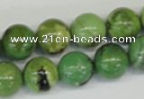 CAU05 15.5 inch australia chrysoprase 14mm round beads wholesale