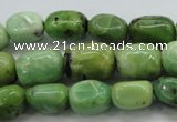 CAU207 15.5 inches 10*14mm nuggets Australia chrysoprase beads