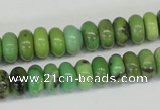 CAU27 15.5 inches 5*10mm rondelle australia chrysoprase beads wholesale