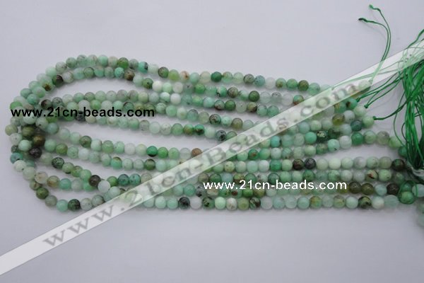 CAU302 15.5 inches 6mm round Australia chrysoprase beads wholesale