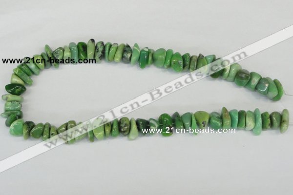 CAU33 15.5 inches australia chrysoprase chips beads wholesale