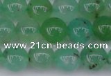 CAU352 15.5 inches 8mm round Australia chrysoprase beads