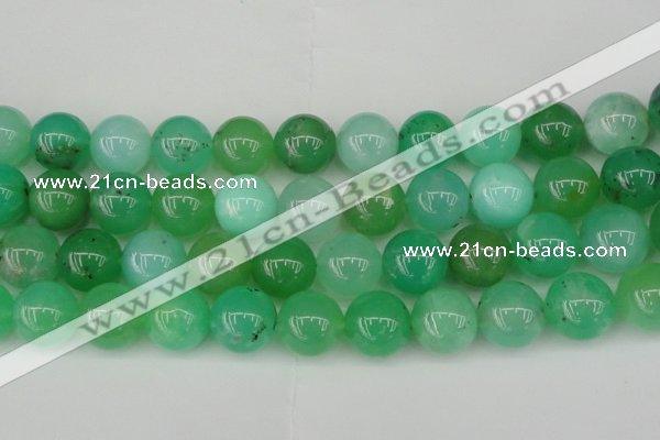 CAU355 15.5 inches 14mm round Australia chrysoprase beads