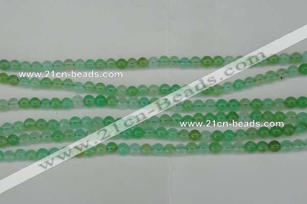 CAU360 15.5 inches 4mm round Australia chrysoprase beads