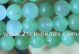 CAU366 15.5 inches 6mm round Australia chrysoprase beads