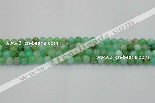 CAU402 15.5 inches 8mm round Australia chrysoprase beads