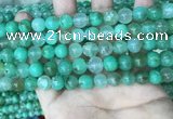 CAU442 15.5 inches 8.5mm - 9mm round Australia chrysoprase beads