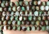 CAU454 15.5 inches 8mm - 9mm round Australia chrysoprase beads