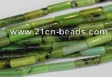 CAU46 15.5 inches 4*13mm tube Australia chrysoprase beads wholesale