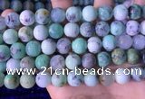 CAU469 15.5 inches 12mm round Australia chrysoprase beads