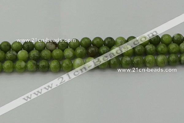 CAU502 15.5 inches 8mm round Chinese chrysoprase beads wholesale